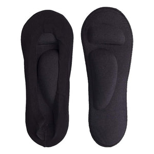 No Show Nylon Socks with Arch Support