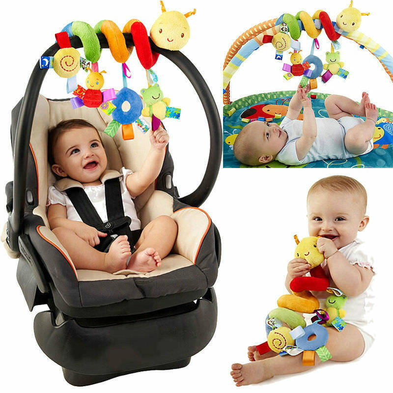 Cute Spiral  Stroller Car Seat Activity Hanging Toys