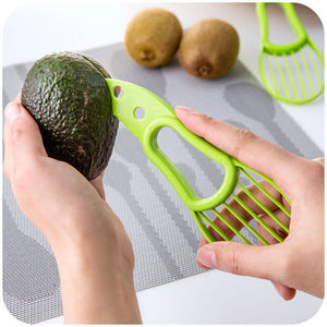 Avocado Slicer Shea Corer Butter Fruit Peeler