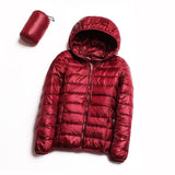 Ultra Light Solid Portable warm jackets woman men