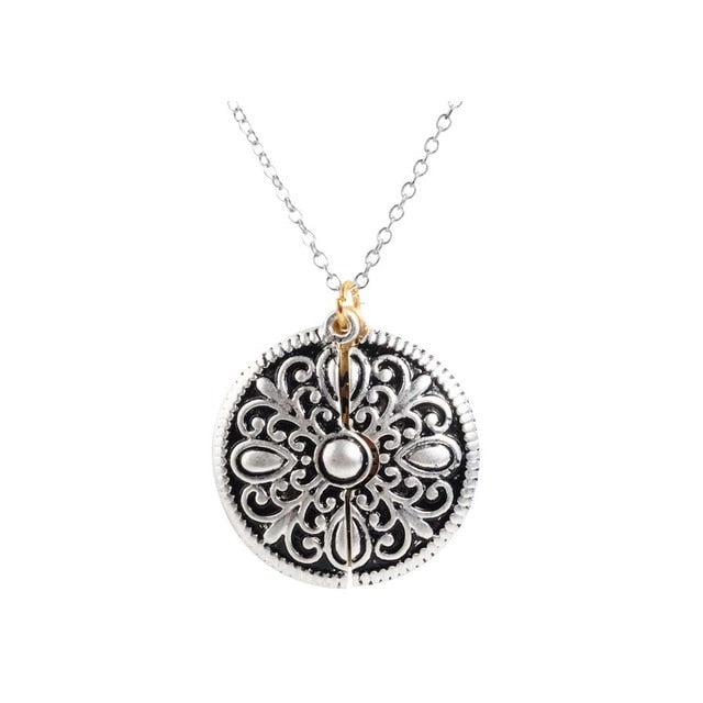 You are my sunshine Open Locket Sunflower Pendant