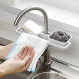 Storage Organizer for Kitchen Sink Faucet Sponge