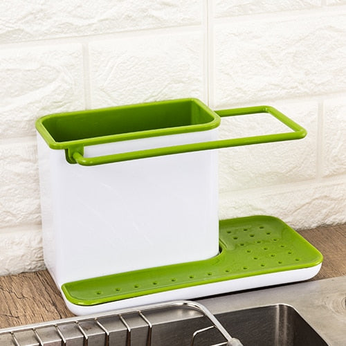 Storage Shelf Sponge Kitchen Draining Sink Box