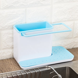 Storage Shelf Sponge Kitchen Draining Sink Box