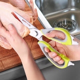 Multi-Function Kitchen Scissors Cutter Knife