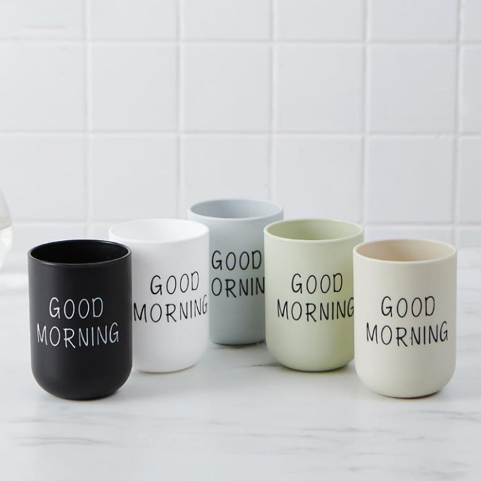 Bathroom Toothbrush Circular Cup Coffee Mug