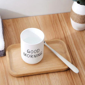 Bathroom Toothbrush Circular Cup Coffee Mug