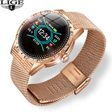 Women smart watch waterproof sport for iPhone