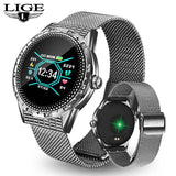 Women smart watch waterproof sport for iPhone