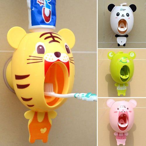 Funny Cartoon Style Bathroom Household Toothbrush Holder