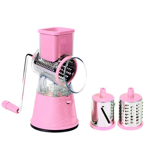 Multifunctional Round Mandoline Slicer