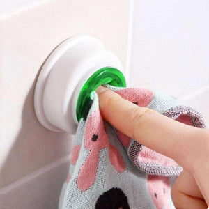 Wall shelf Wash cloth clip holder rack